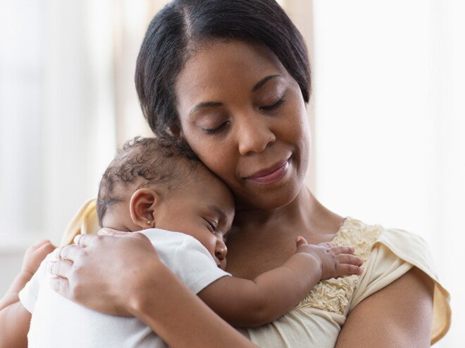A sales new mom